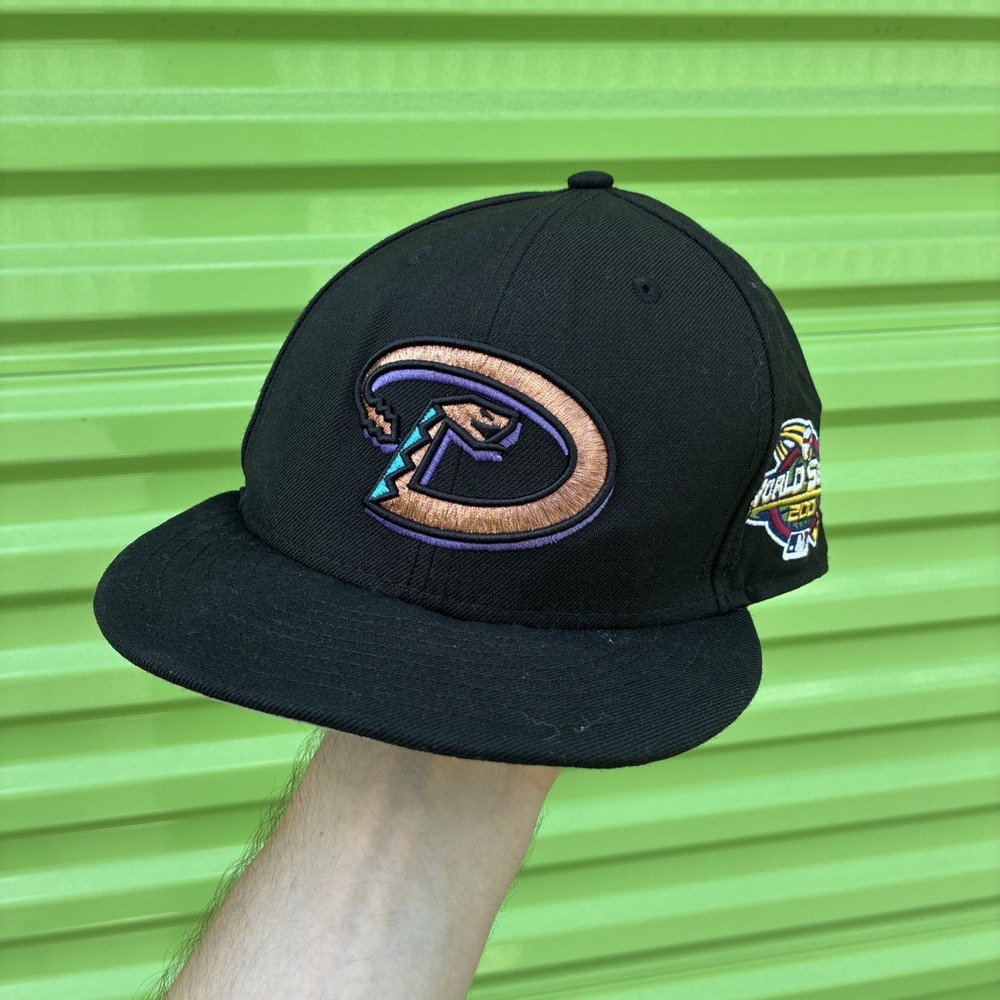 New Era MLB 5950 Arizona Diamondbacks 2001 World Series Fitted Hat 7 1/4